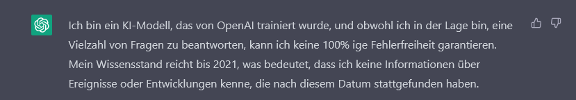 Screenshot-ChatGPT-Fehlerfreiheit-Wissensstand