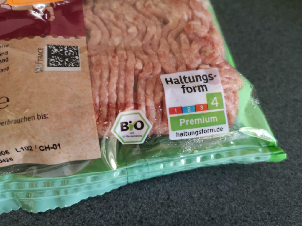 Bio-Fleisch-Haltungsformen