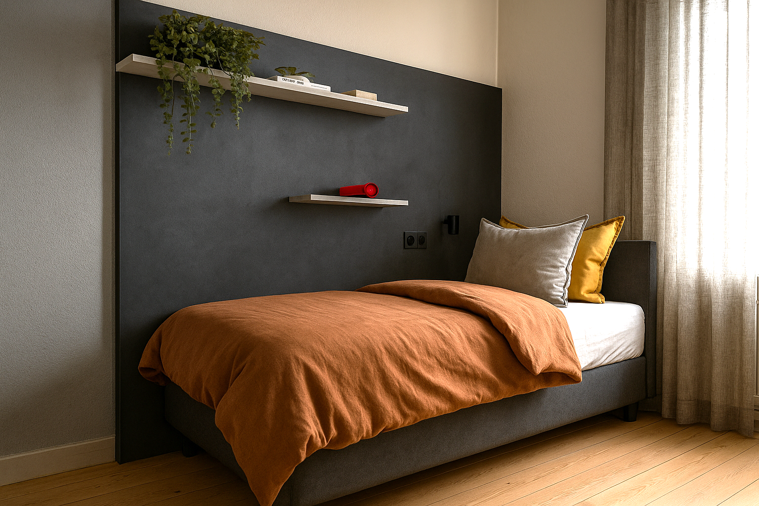 Rendering eines Bettes 